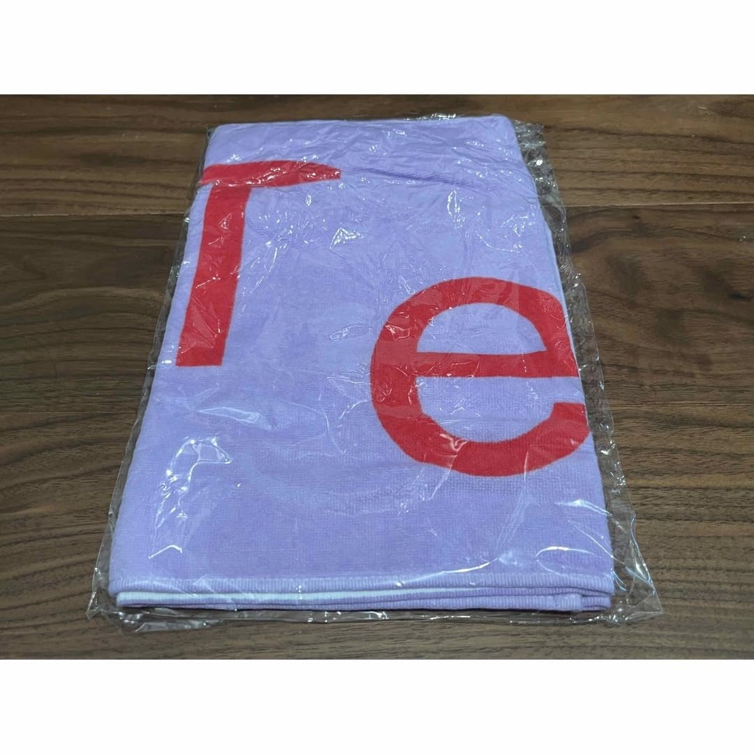 Amazon.co.jp: Tele ロゴフェイスタオル2024 ピンク パープル 紫